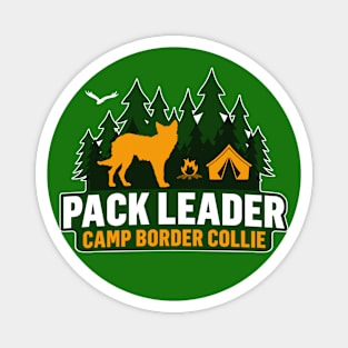 Camp Border Collie Pack Leader Magnet